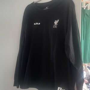 Nike Black LFC Long Sleeve Top